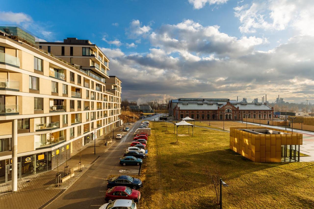 Golden Apartments Rezidence Nová Karolina II. Ostrava Esterno foto